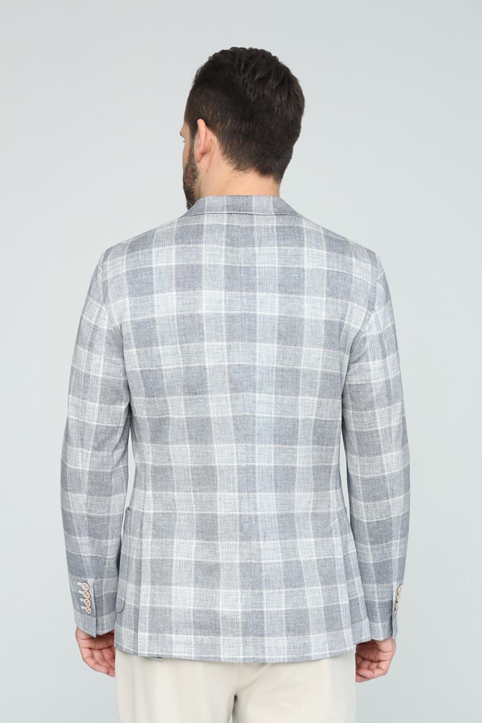 Пиджак Circolo 1901 в клетку серый