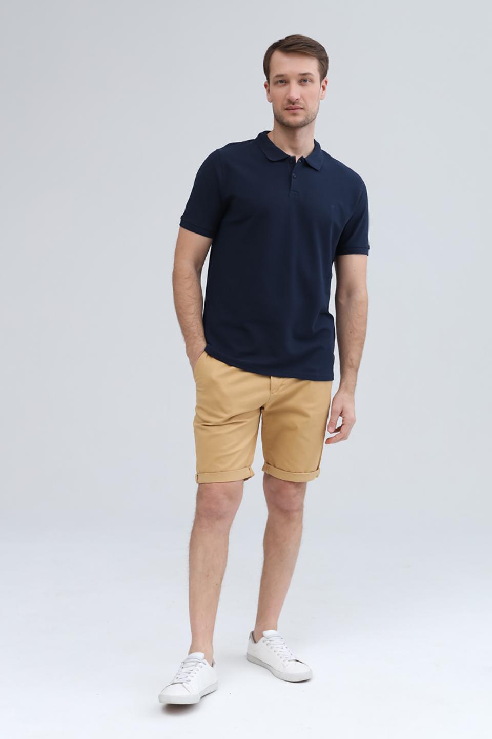 Поло Basefield men тёмно-синее