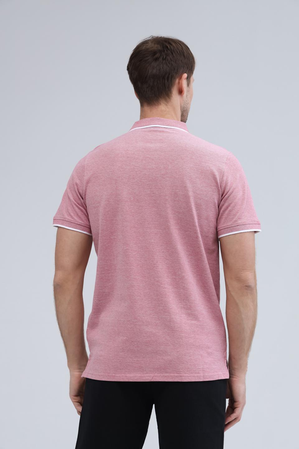 Поло Basefield мужское розовое