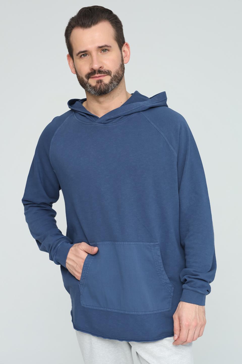 Толстовка Ragman синяя с карманом