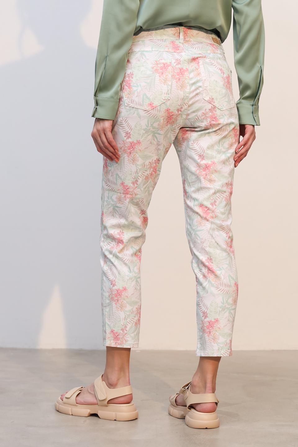 Джинсы Angels с цветочным принтом