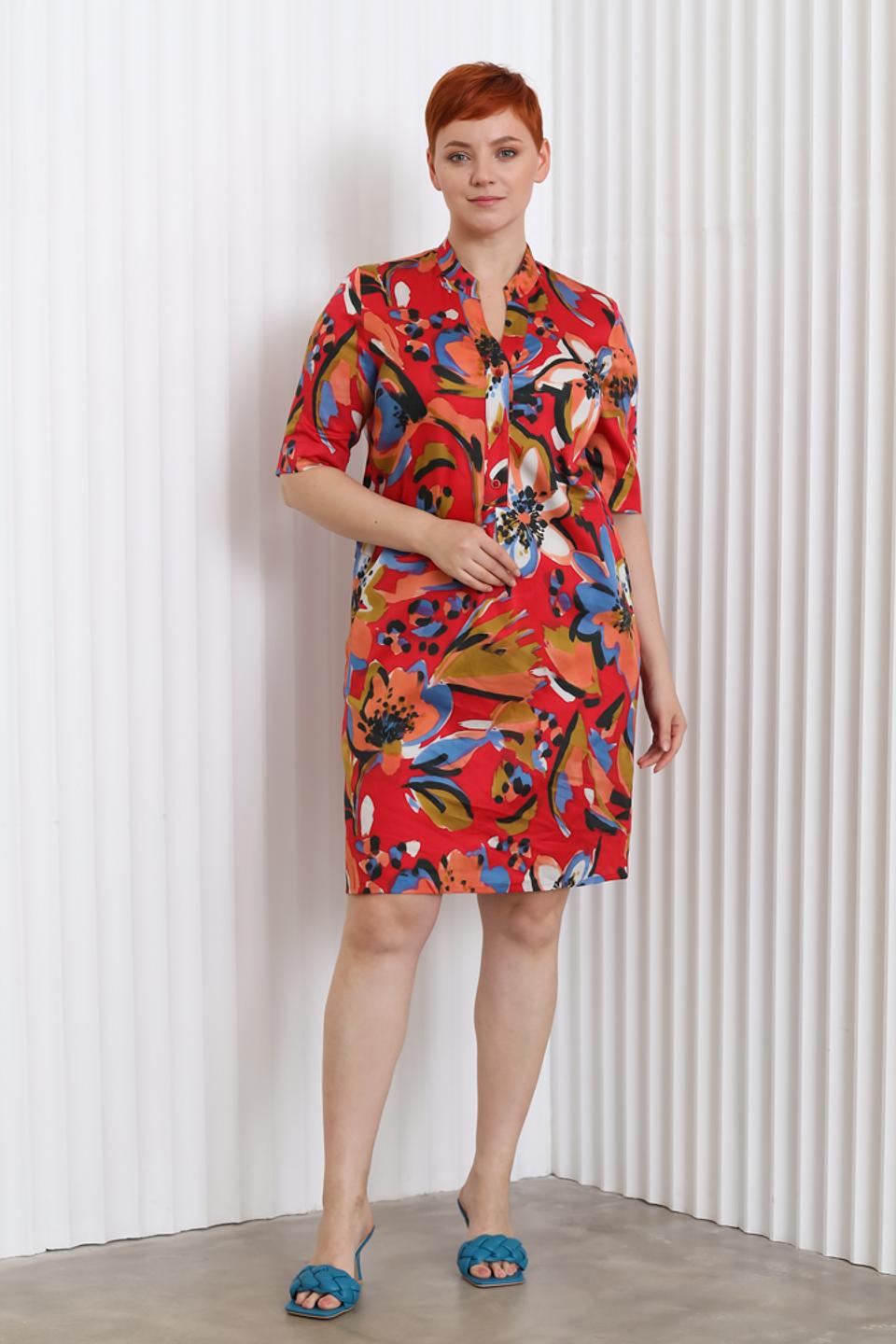 Платье Erfo с цветочным принтом