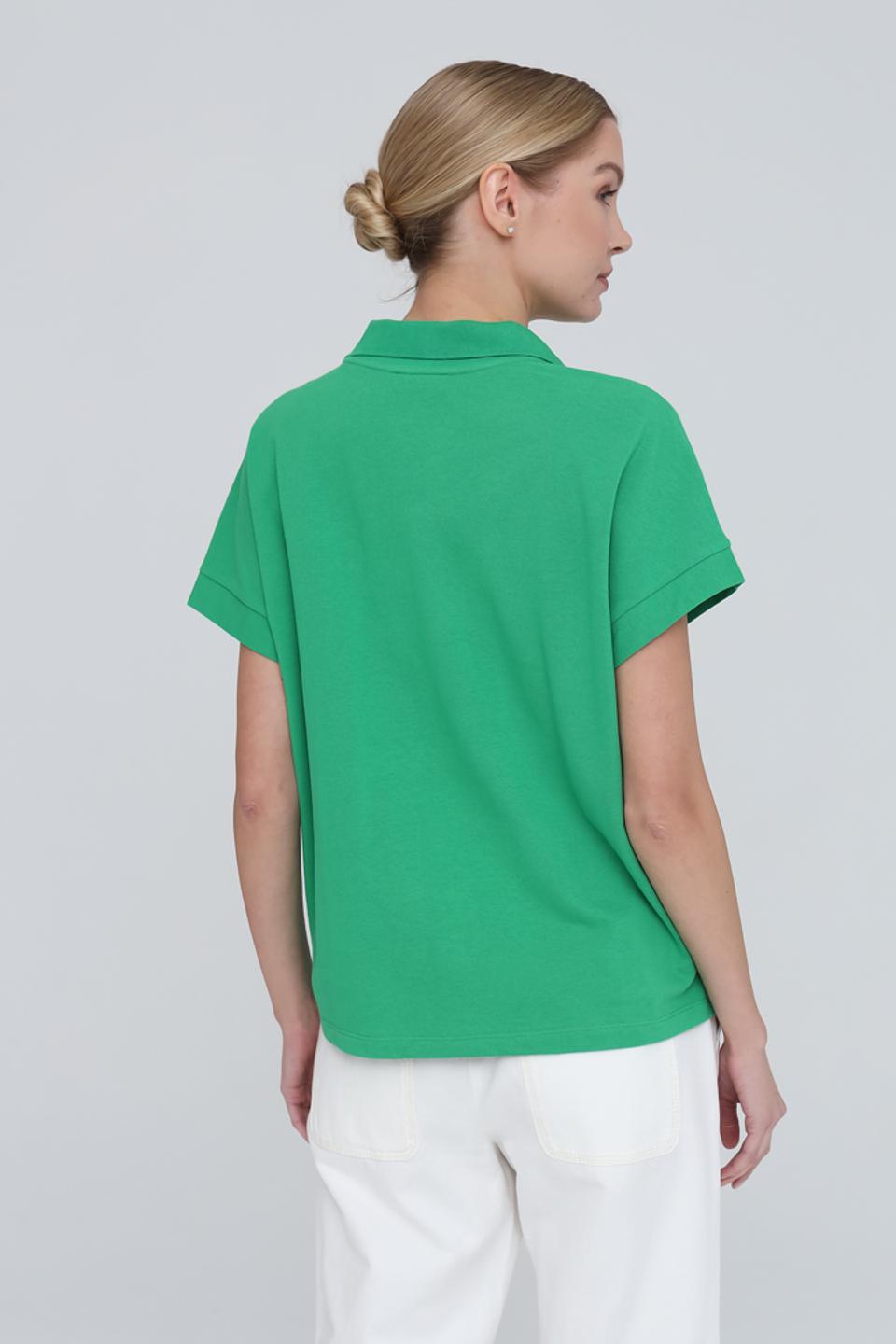 Поло Thomas Rabe зелёное