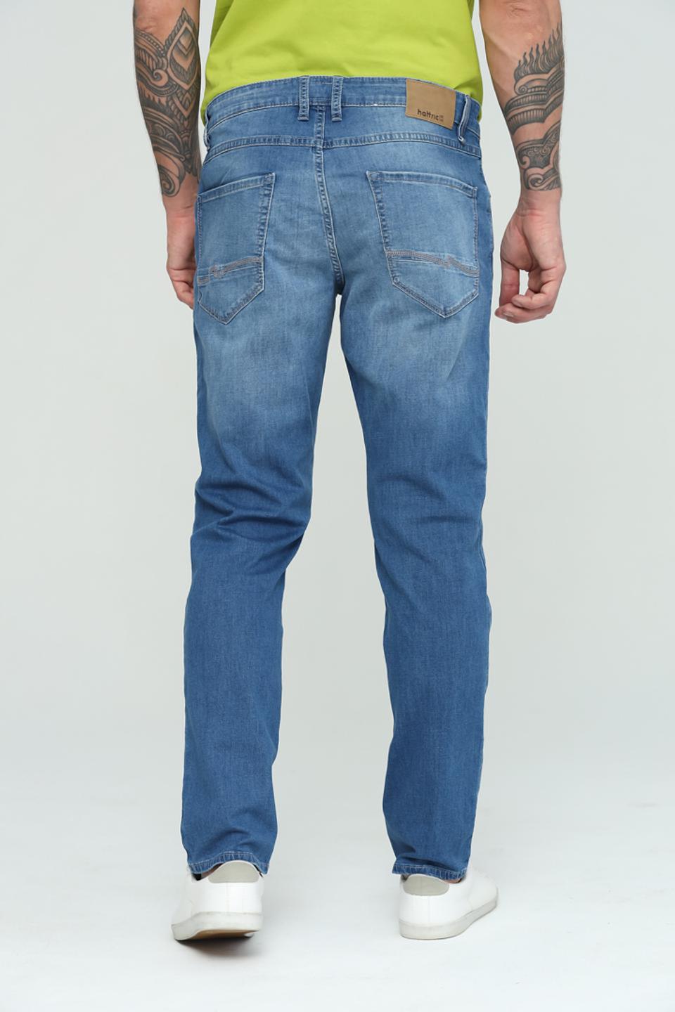 Джинсы Hattric Slim Fit голубые