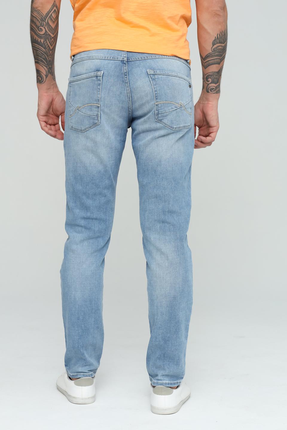 Джинсы Hattric Slim Fit голубые