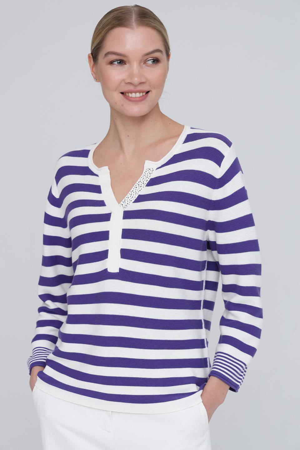 Джемпер Pezzo в полоску