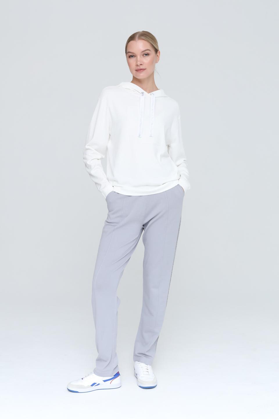 Толстовка Pezzo с капюшоном белая