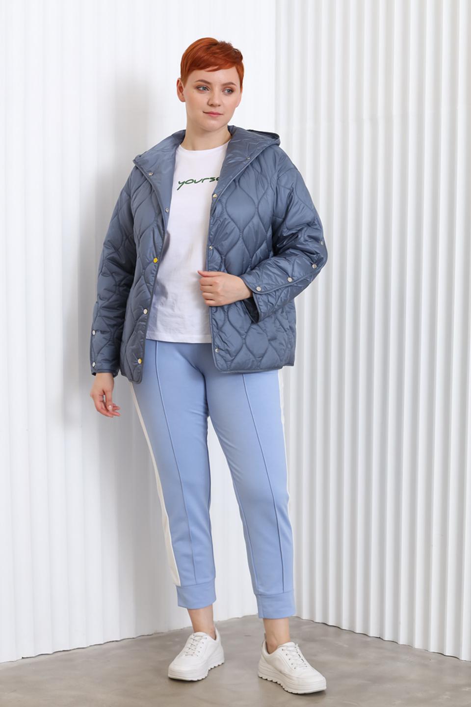 Куртка Pezzo стеганая серая