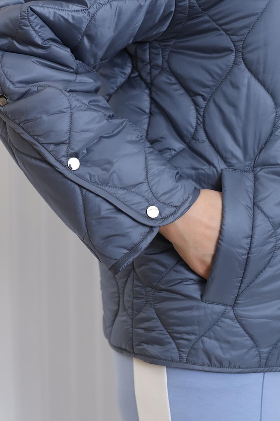 Куртка Pezzo стеганая серая