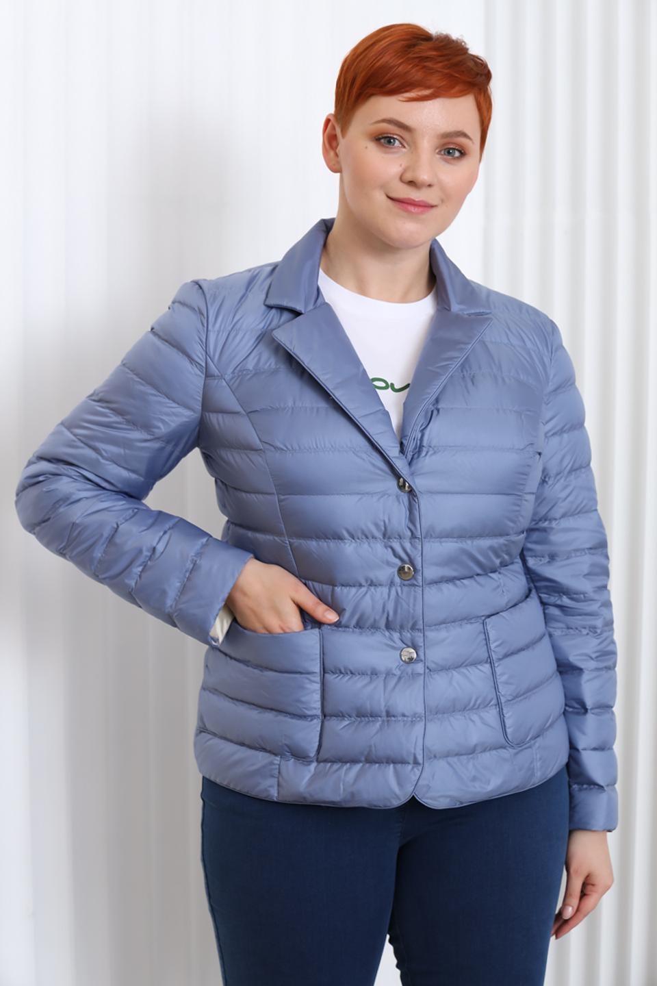 Куртка Heyer стеганая голубая