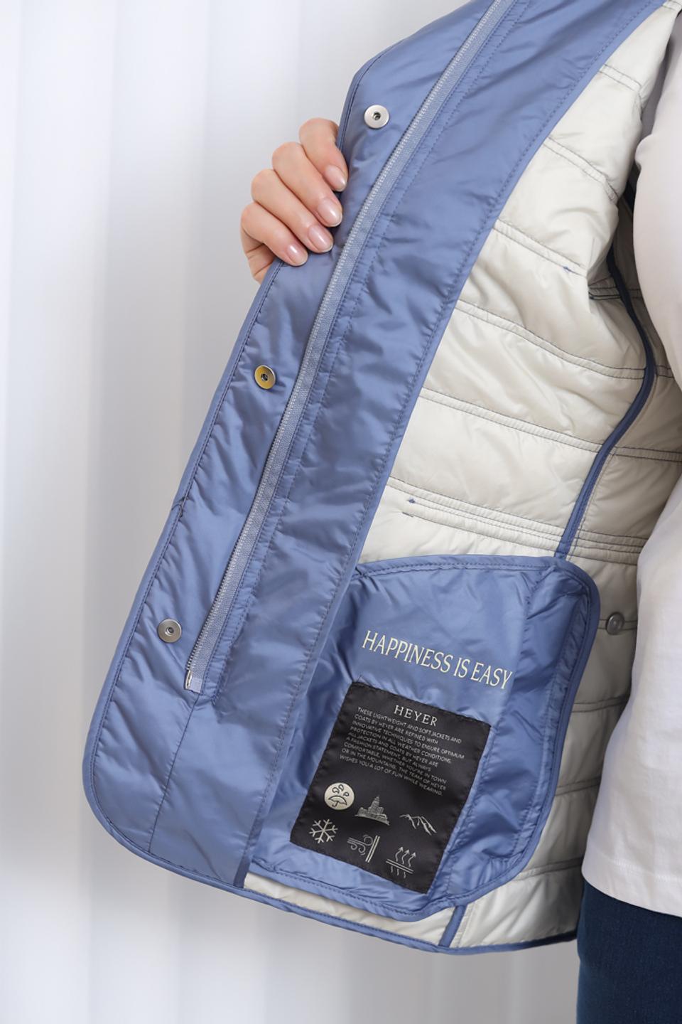 Куртка Heyer стеганая голубая