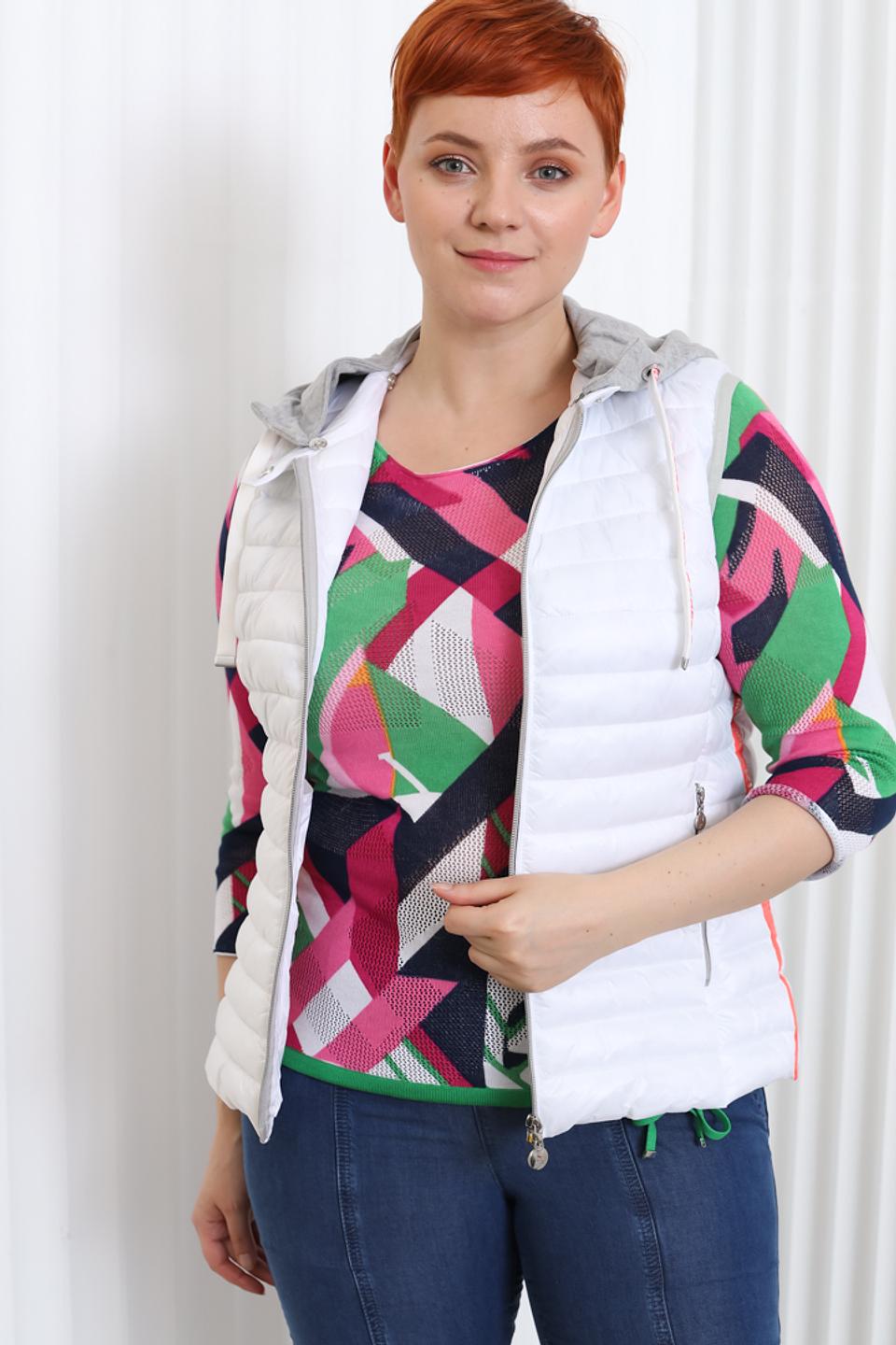 Жилет Frieda and Freddies стеганый белый