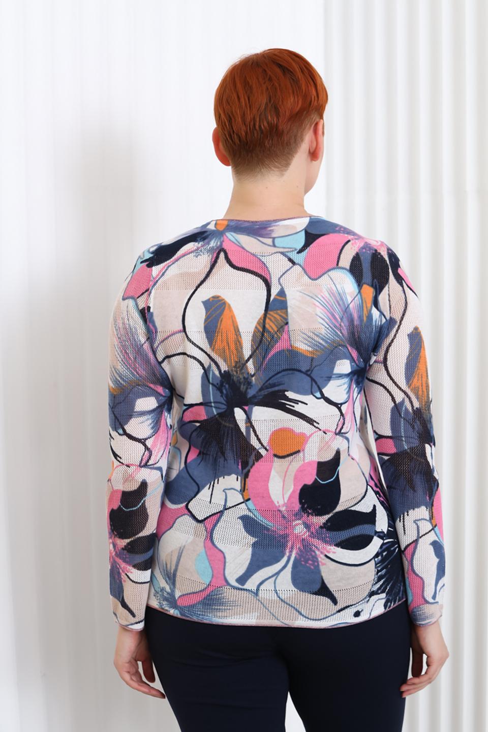 Пуловер Thomas Rabe с цветочным принтом