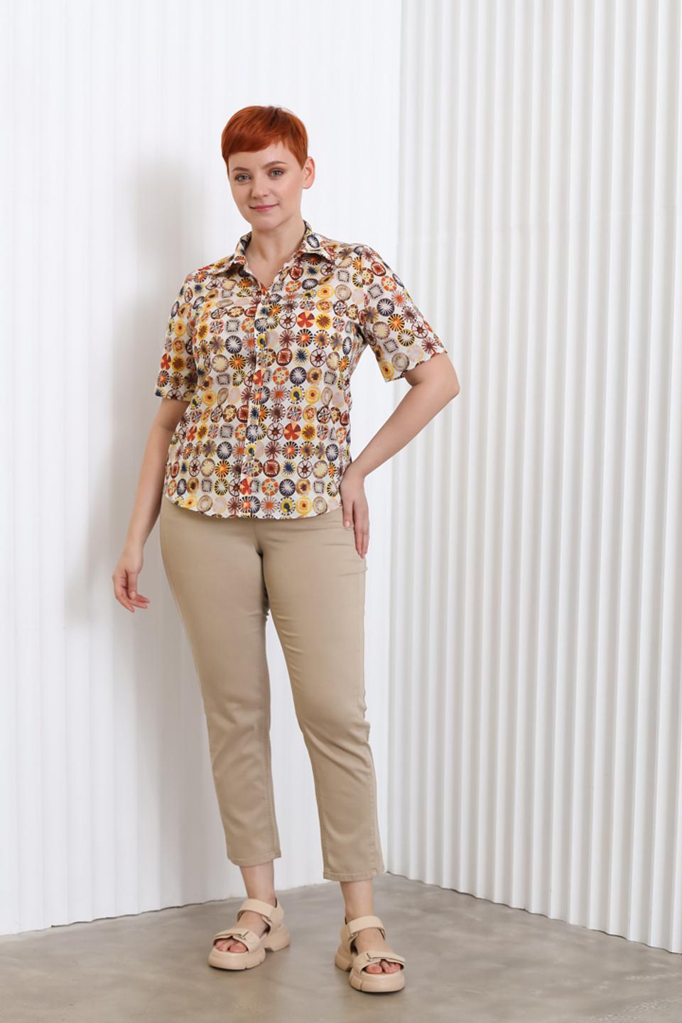 Рубашка Sommer mann с принтом