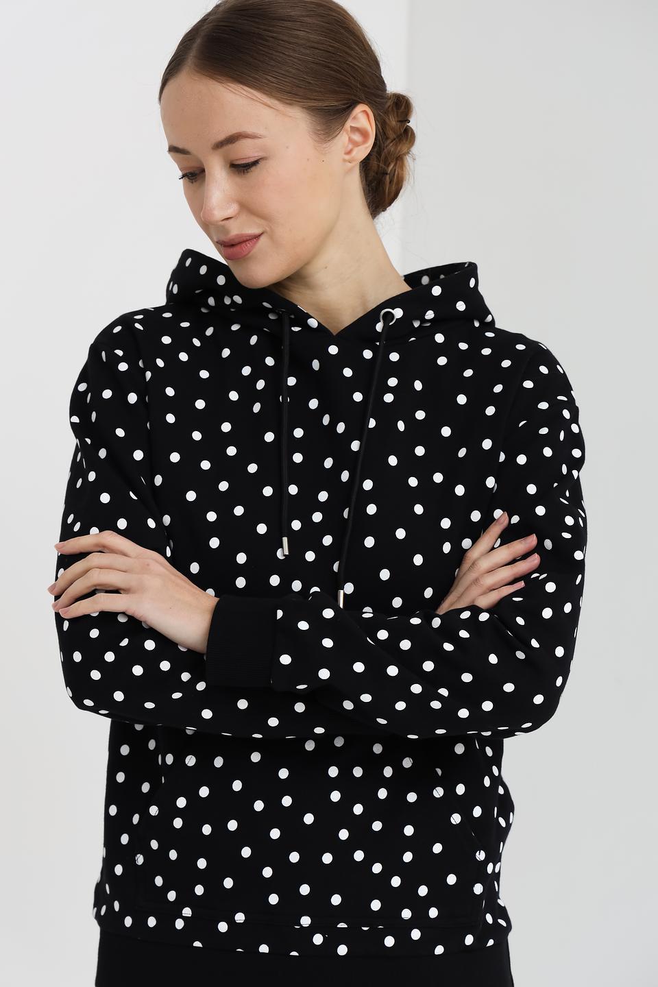 Толстовка Pezzo в горошек