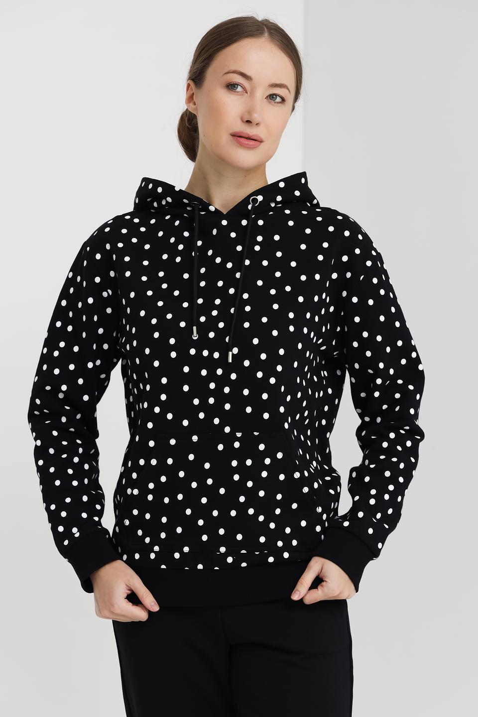 Толстовка Pezzo в горошек