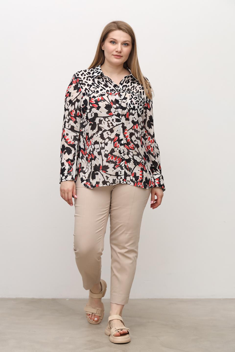 Рубашка Frank Walder с принтом