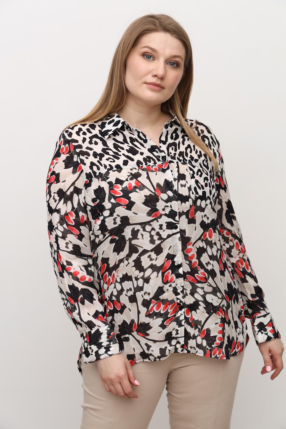 Рубашка Frank Walder с принтом