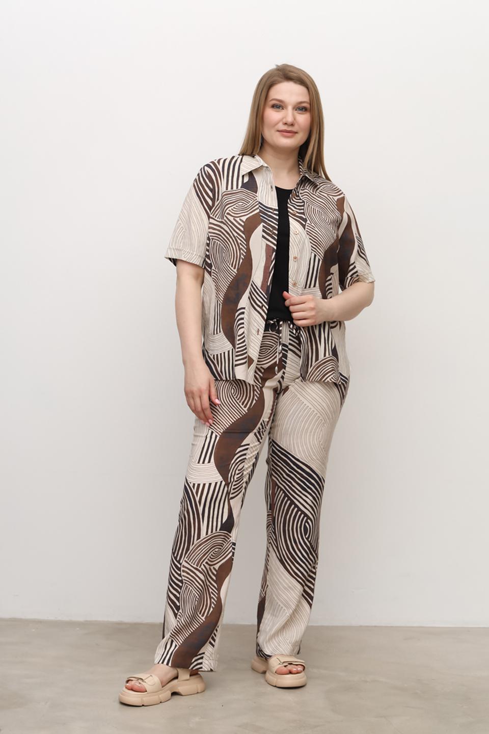 Брюки Sommer mann в полоску