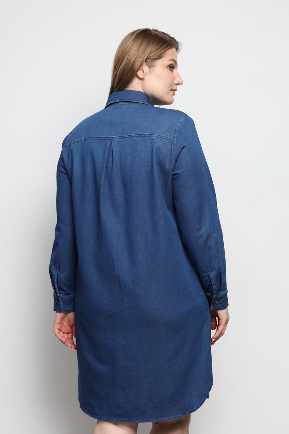 Платье рубашка джинсовое Olsen