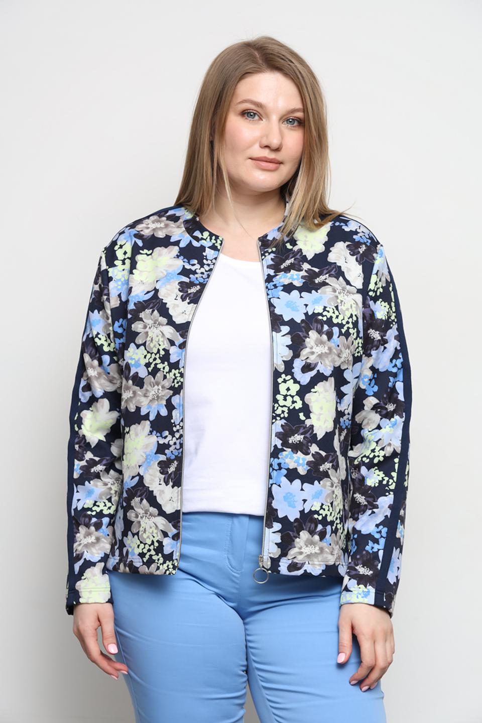 Жакет Frank Walder с цветочным принтом