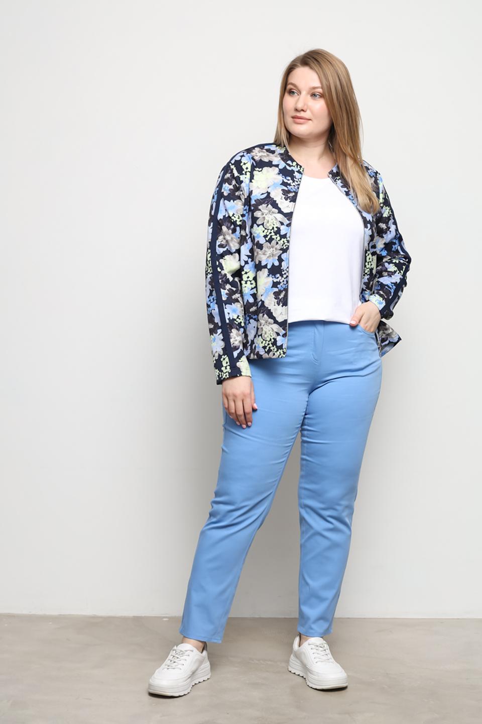 Брюки Frank Walder голубые