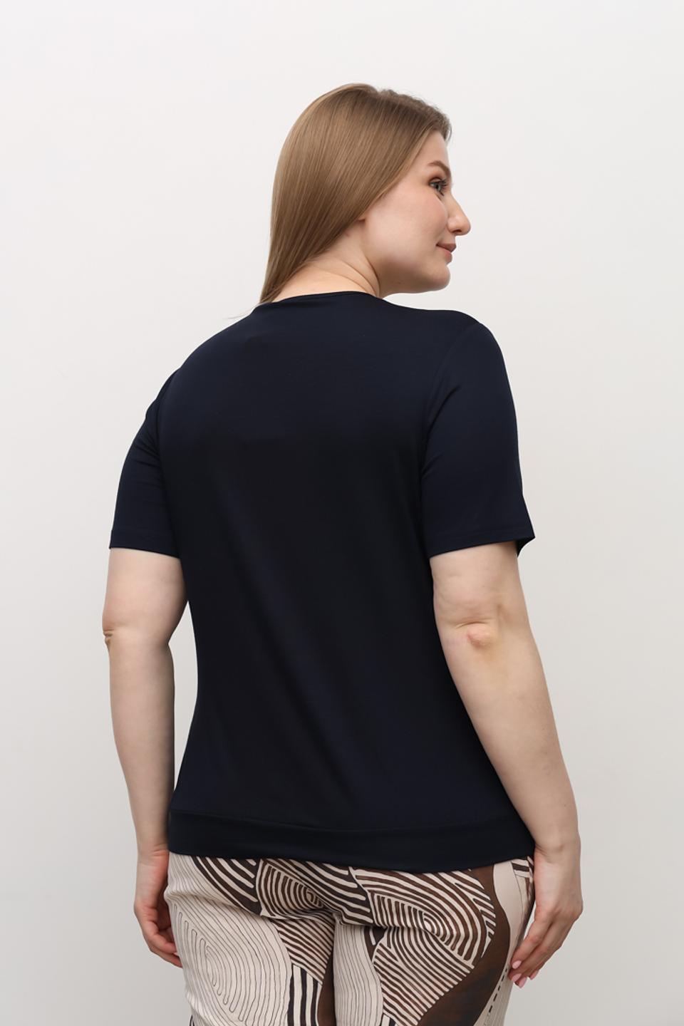 Блуза Frank Walder тёмно-синяя