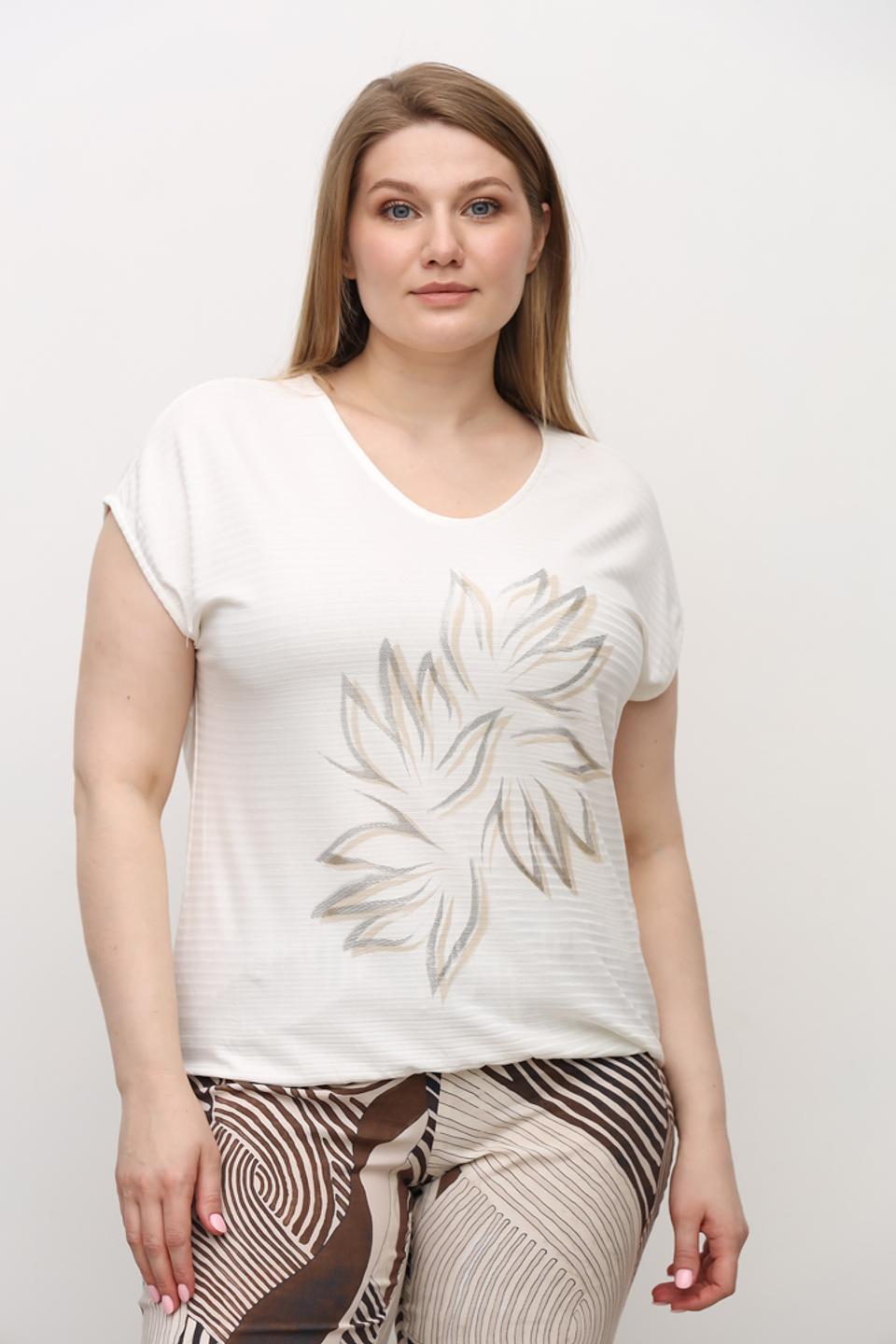 Футболка Barbara Lebek с принтом