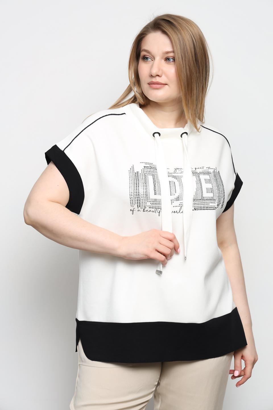 Толстовка Frapp с декором LIFE