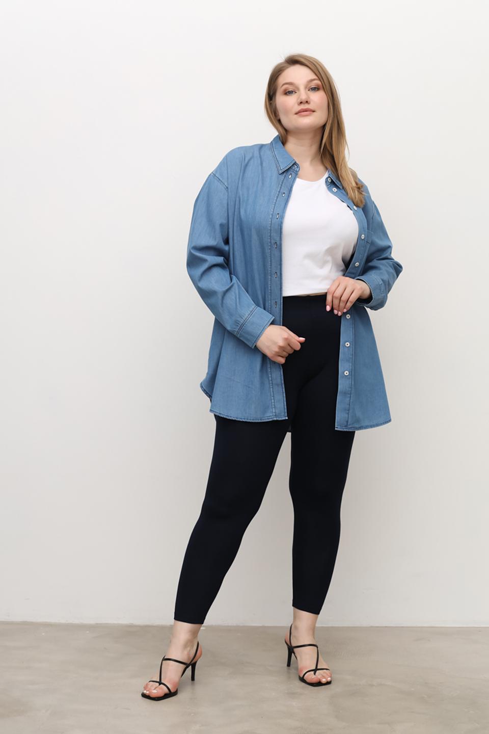 Рубашка Via Appia джинсовая оверсайз