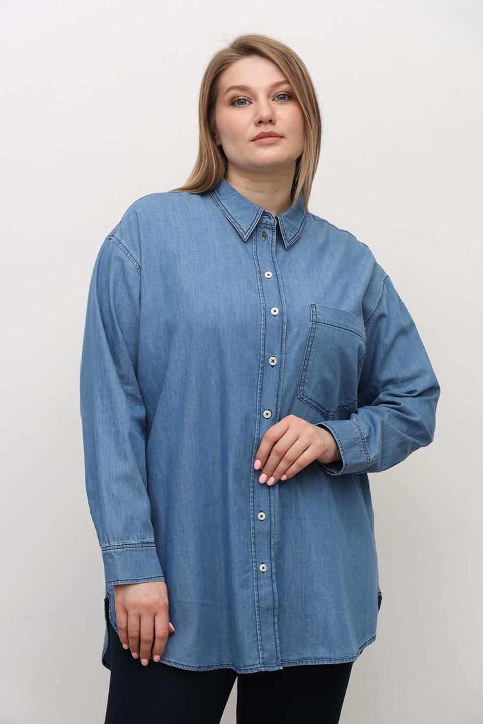 Рубашка Via Appia джинсовая оверсайз