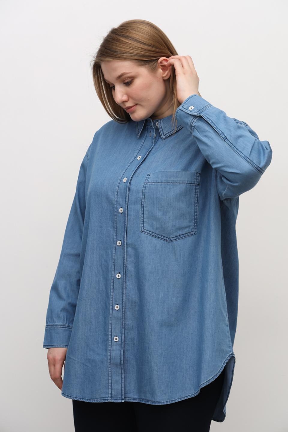 Рубашка Via Appia джинсовая оверсайз