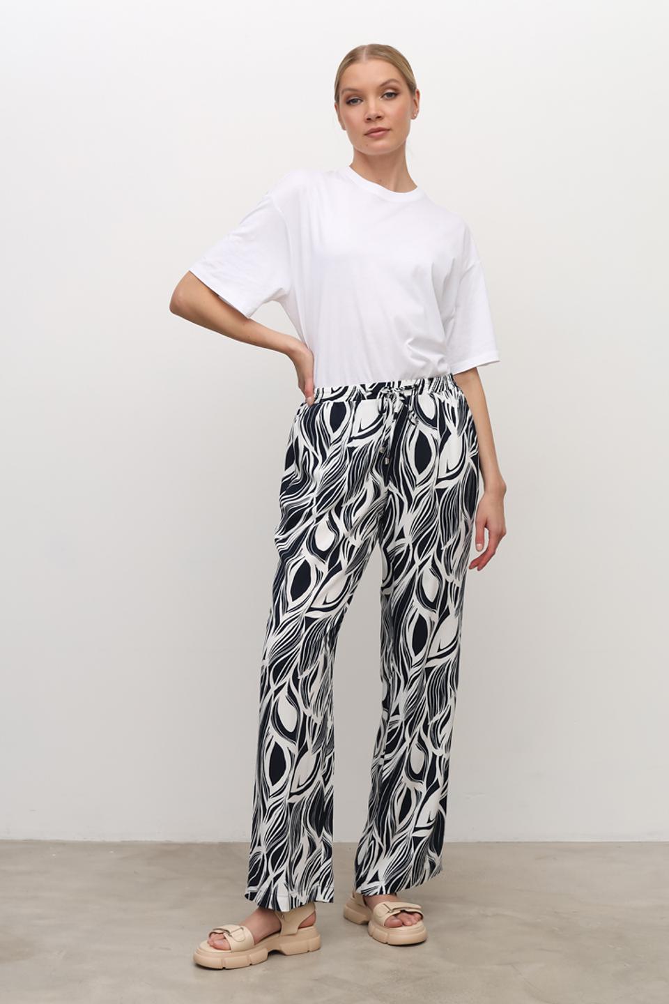 Брюки Sommer mann с принтом