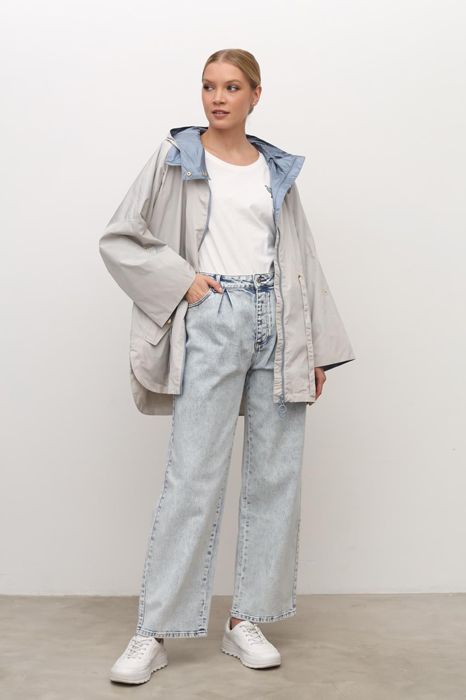 Куртка Baronia бежевая оверсайз