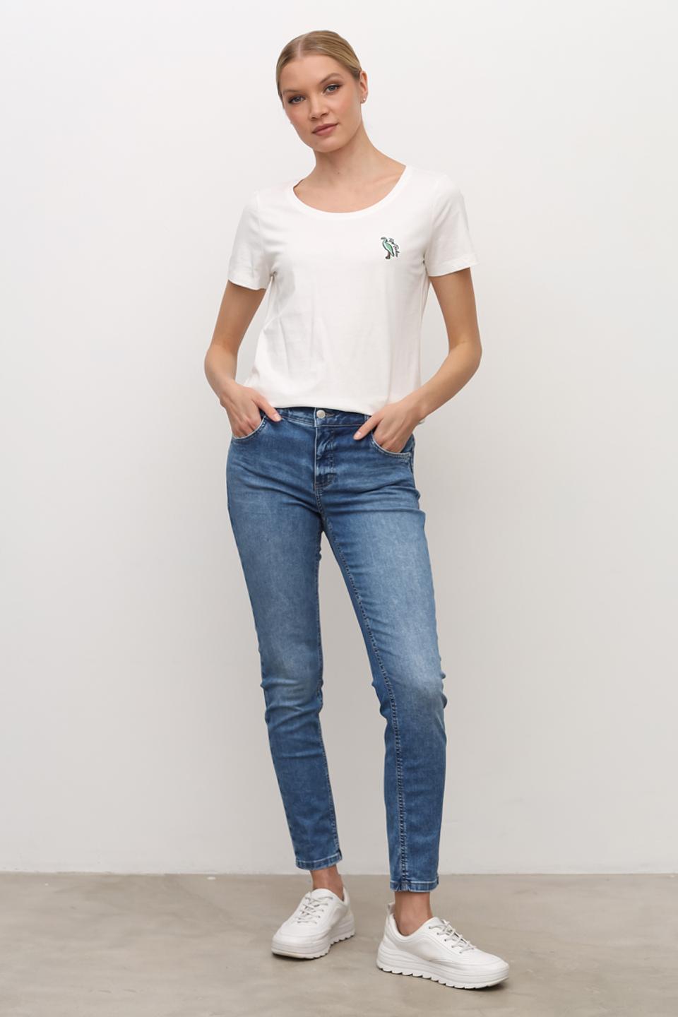 Джинсы Angels Slim Fit синие