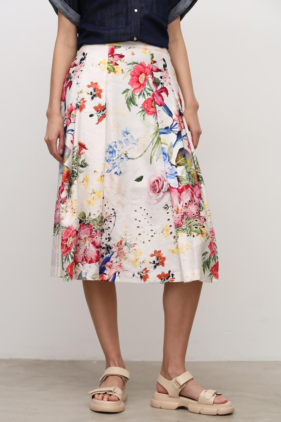 Юбка Marciano с цветочным принтом