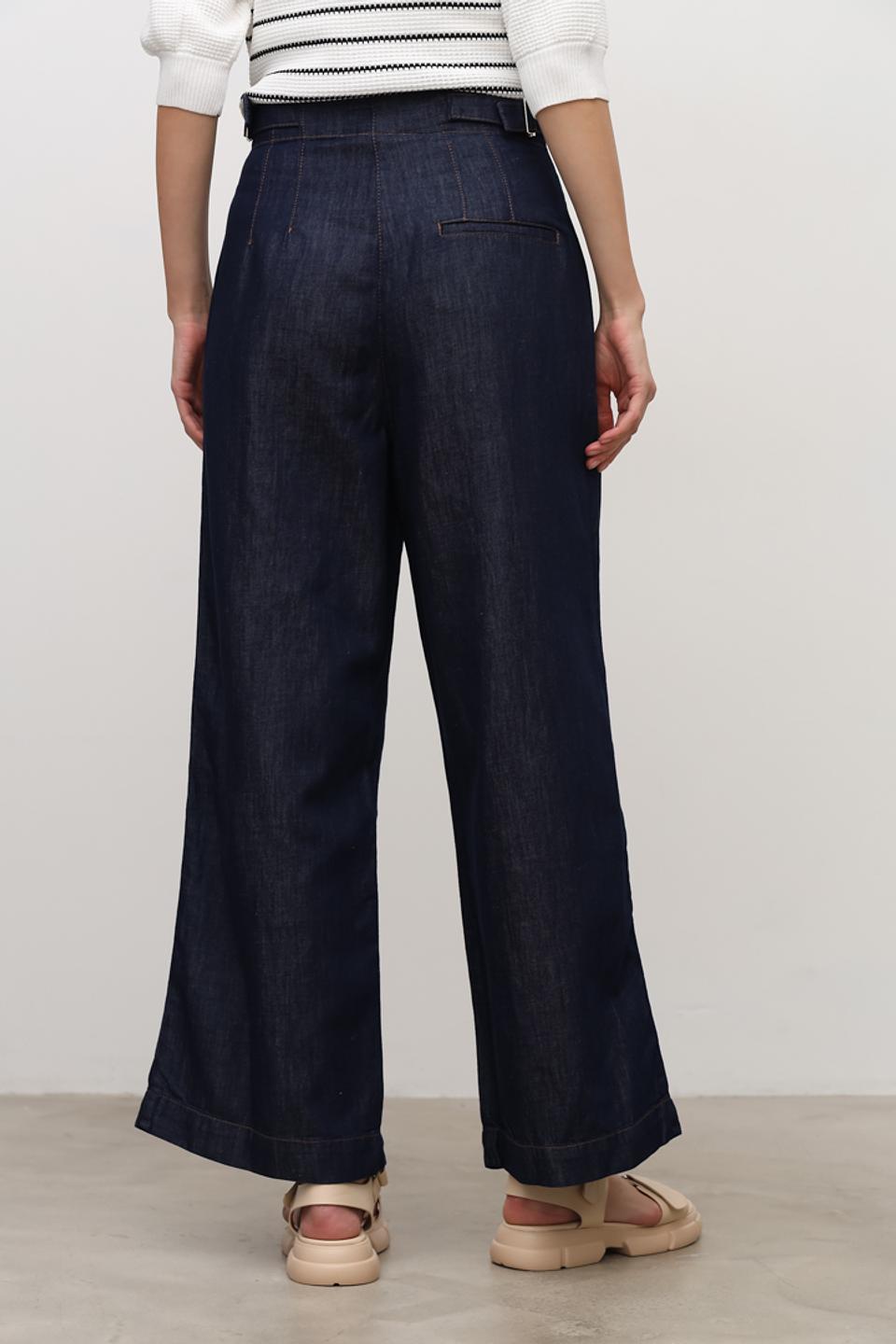 Джинсы i Blues широкие тёмно-синие