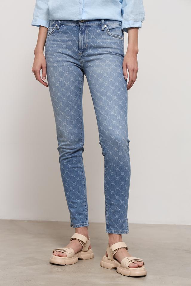 Джинсы Joop! с принтом голубой