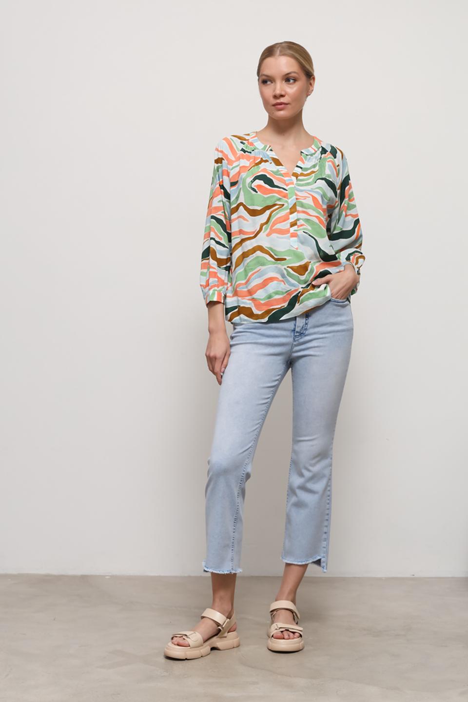 Блуза Tom Tailor с принтом