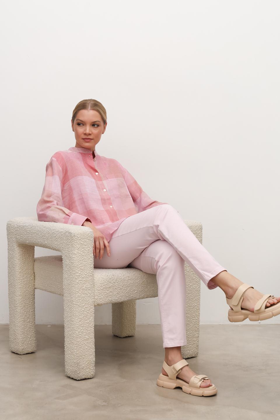 Брюки классические Olsen пудровые