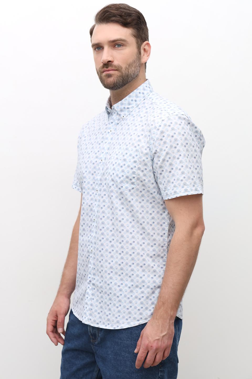 Рубашка кр Pioneer с принтом