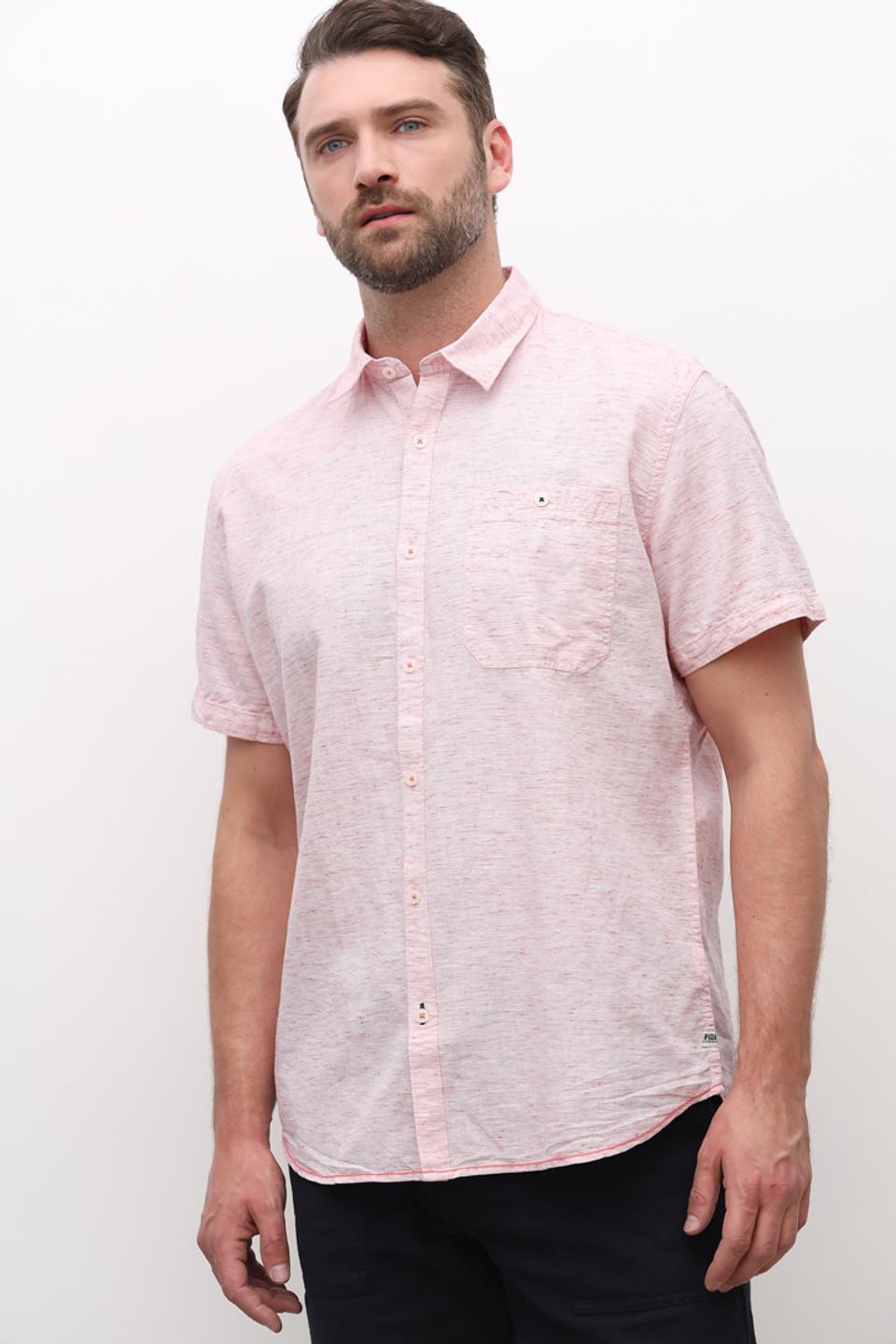 Рубашка кр Pioneer розовая