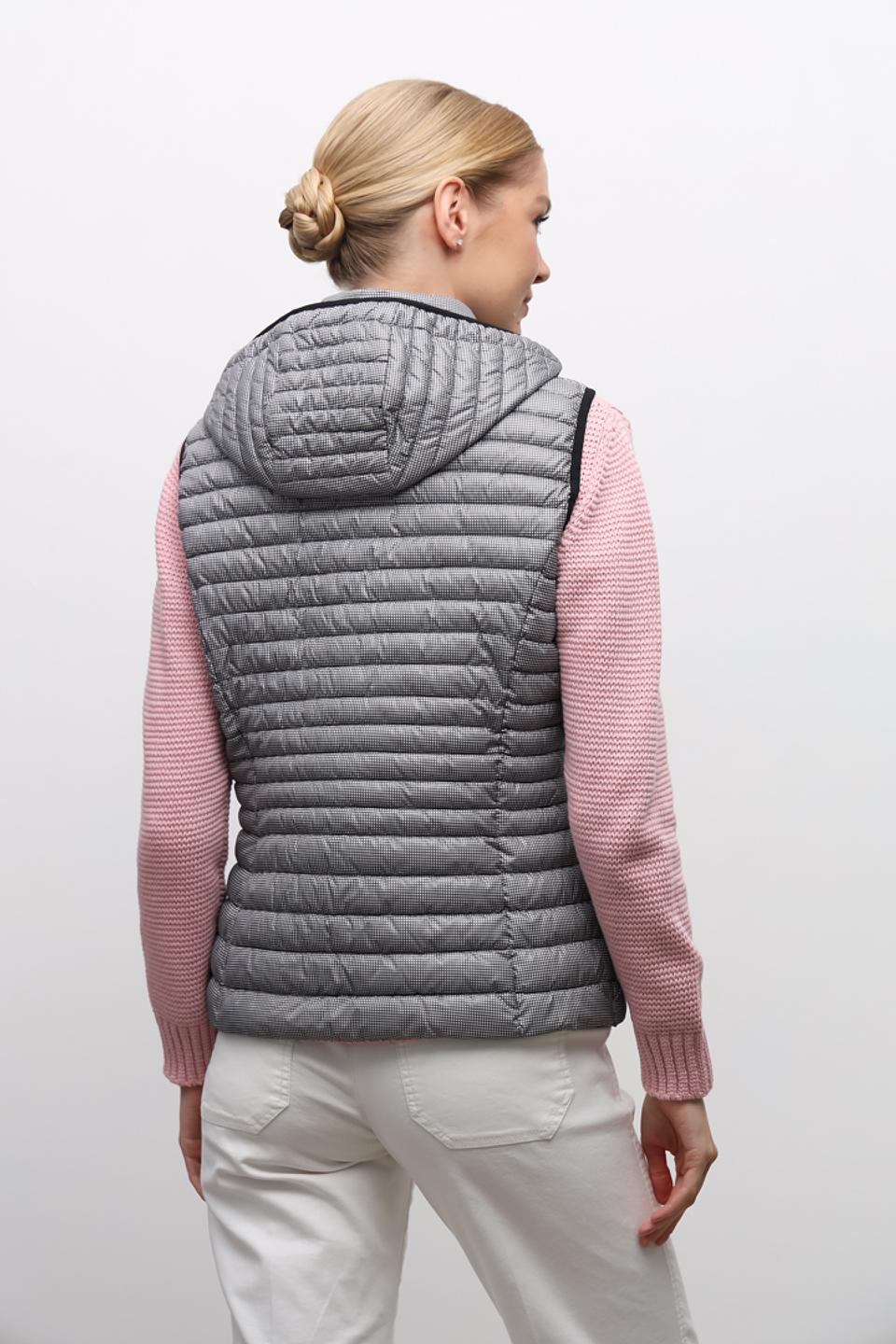 Жилет Lebek стеганый серый