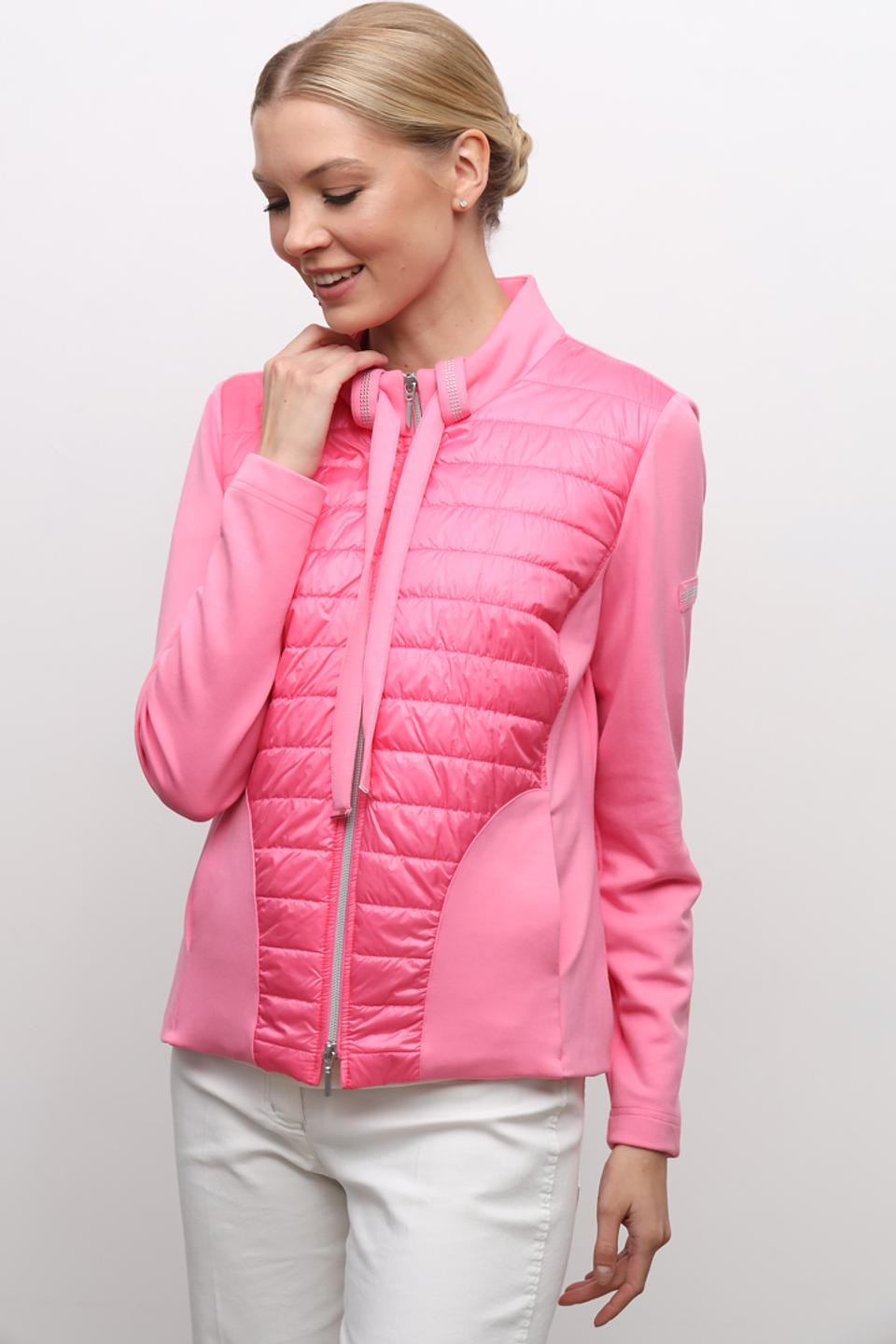 Жакет SE Stenau стеганый розовый