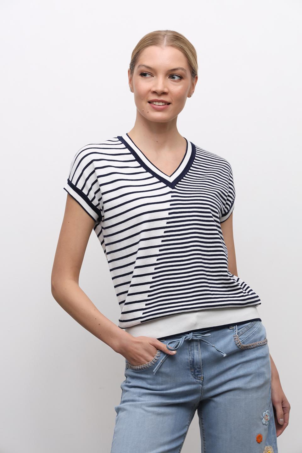 Жилет Electra style в полоску