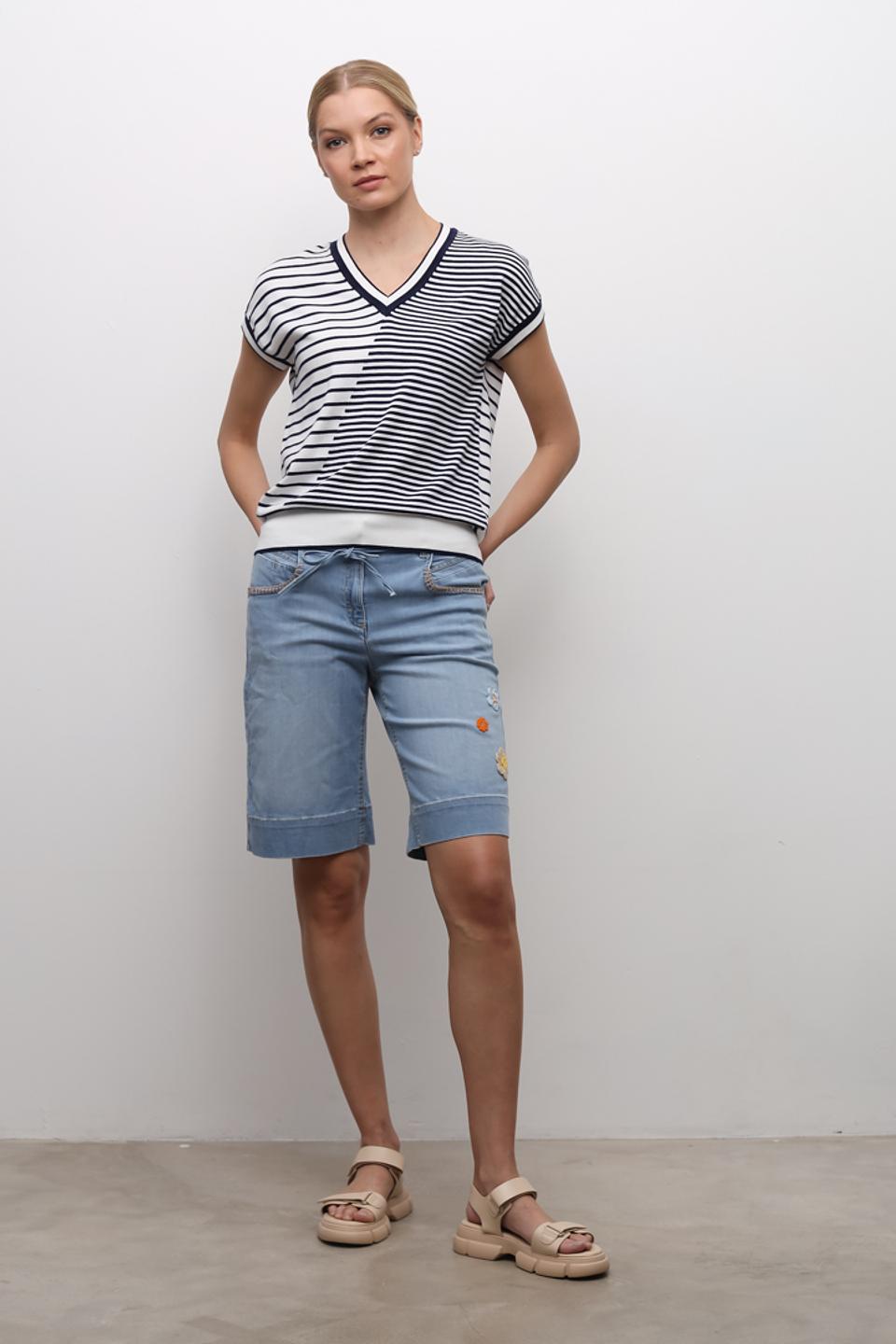 Жилет Electra style в полоску