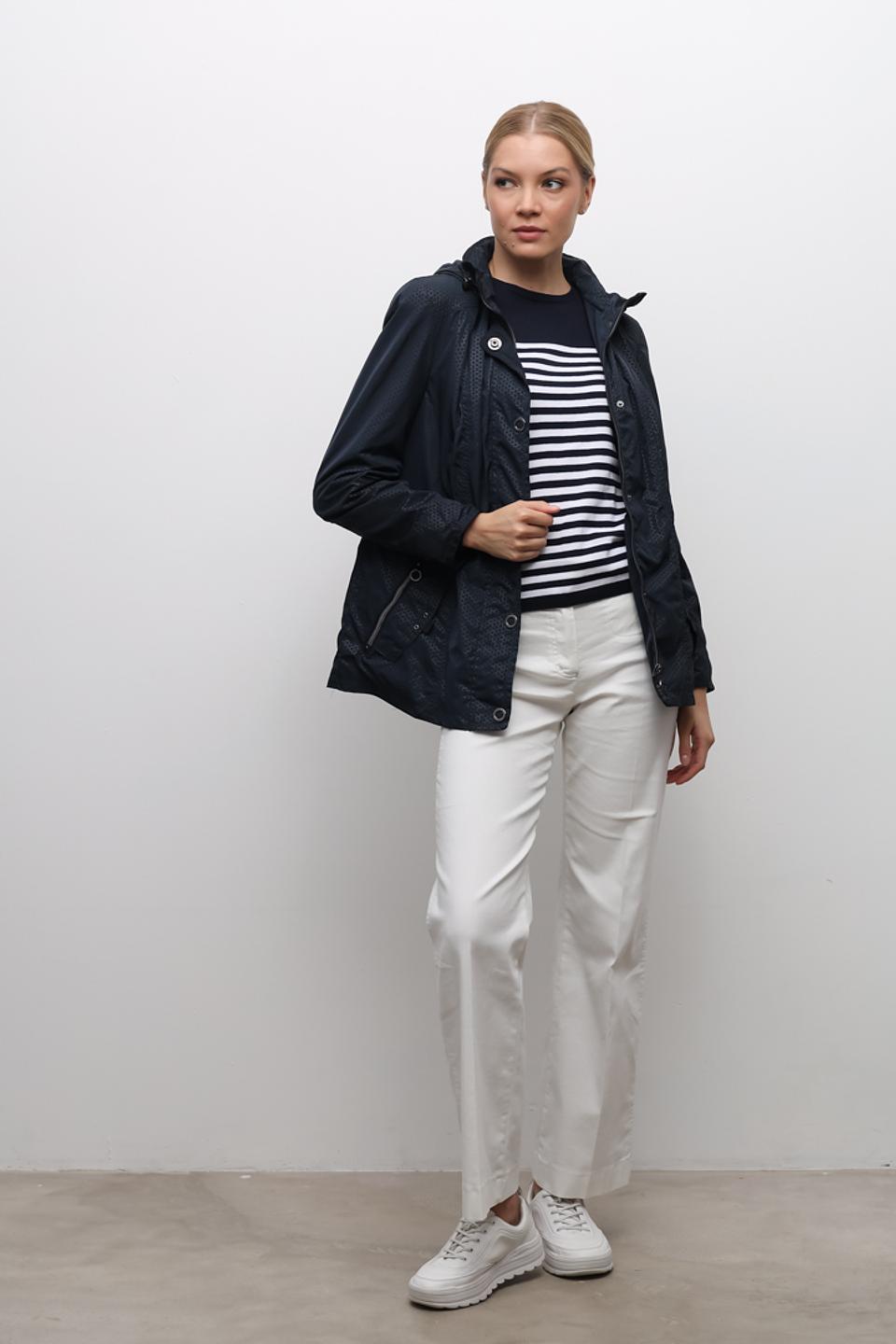 Куртка Lebek с узором синий