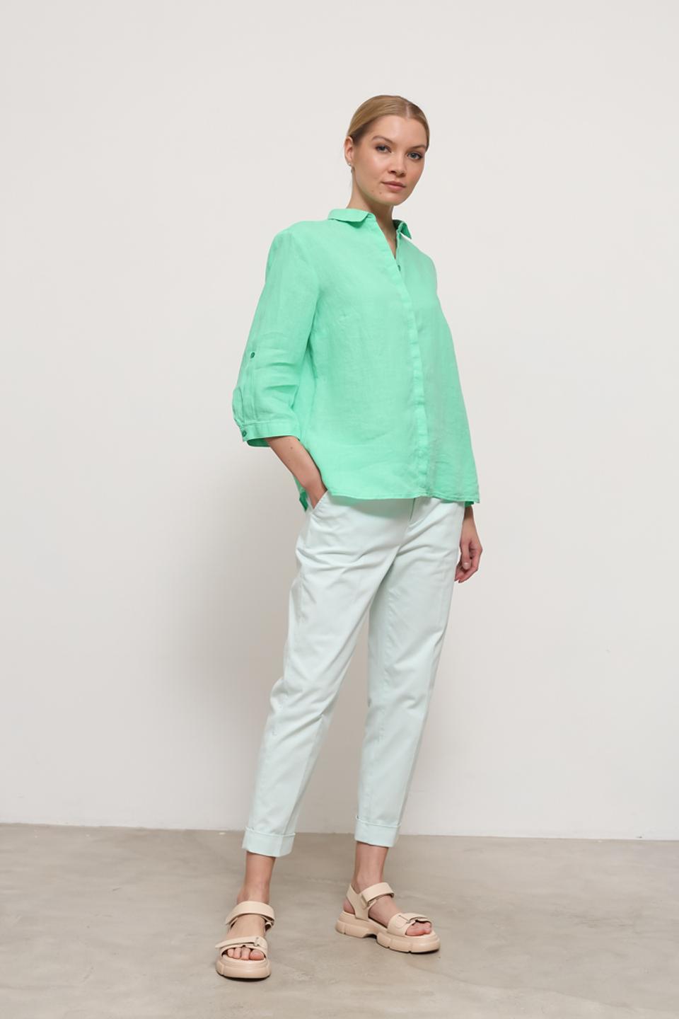 Брюки Bugatti мятные