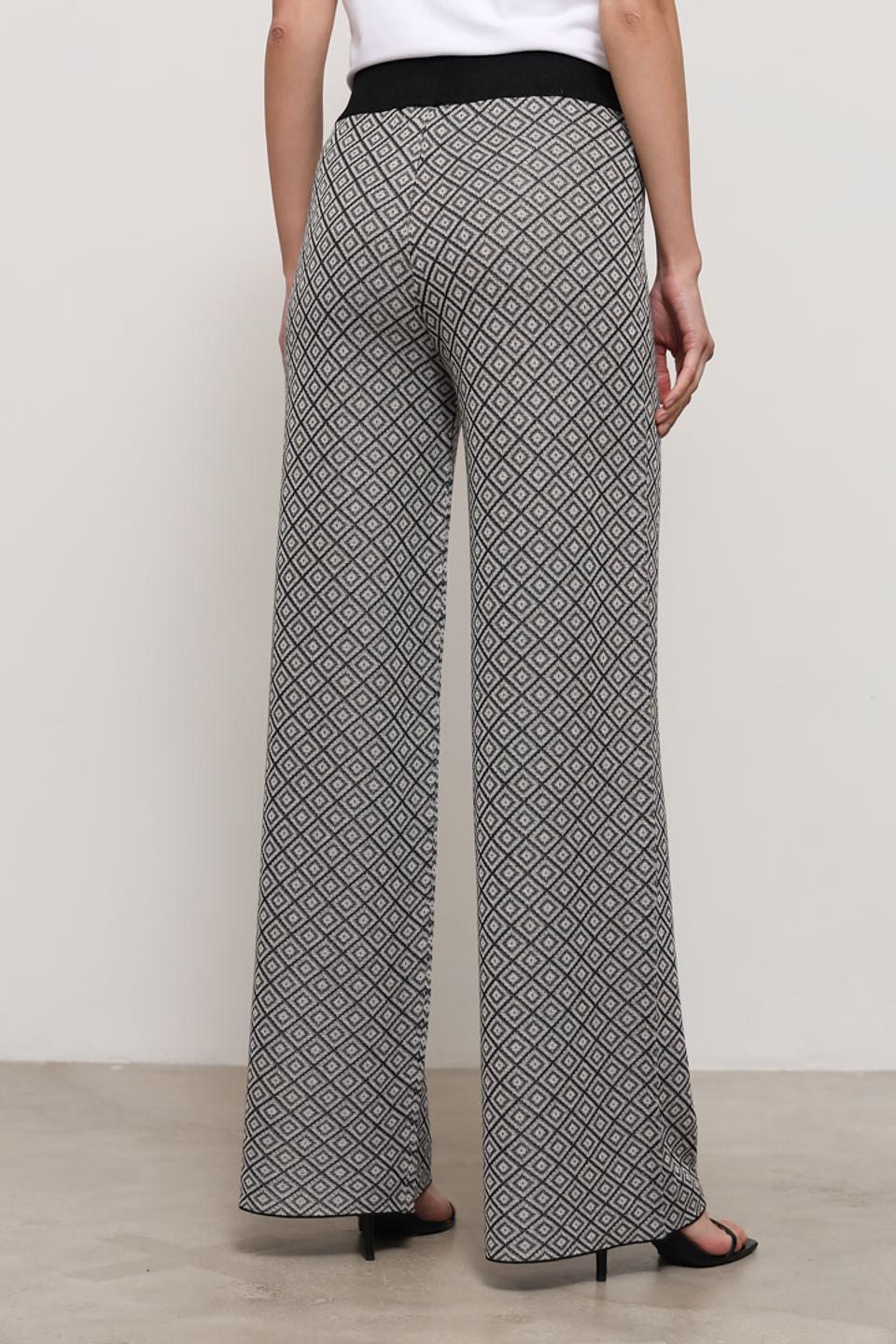 Брюки Catnoir с геометрическим принтом
