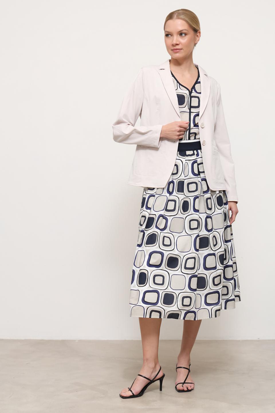 Жакет Bianca приталенный бежевый